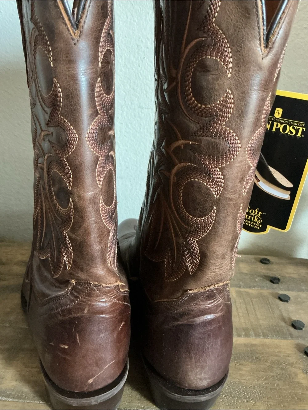 Dan Post Cottonwood Men's Leather Cowboy Boots/ size: 9 D